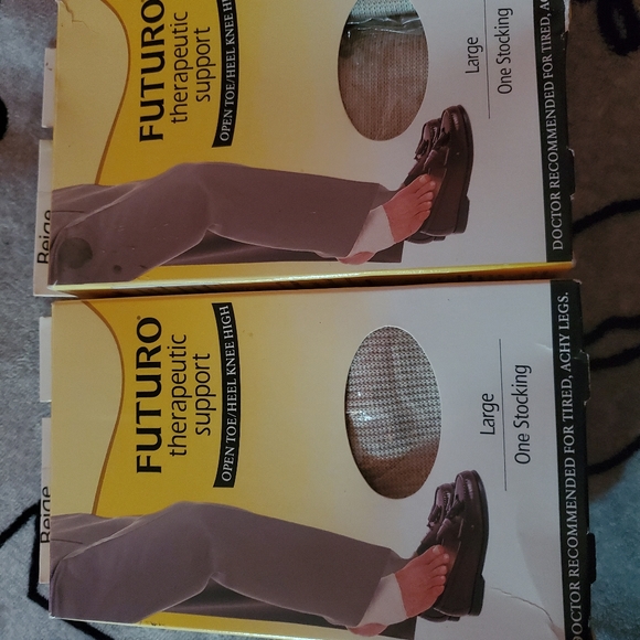 Futuro Open Toe Therapeutic Support Knee High - Picture 4 of 5